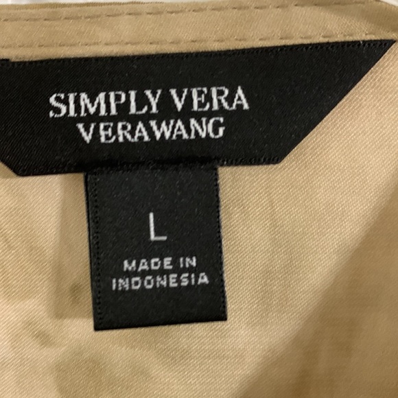 Simply Vera tan blouse - Picture 3 of 4